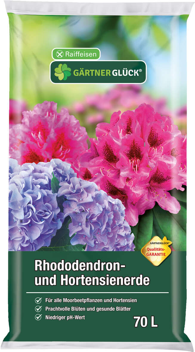 GÄRTNERGLÜCK Rhododendron- und Hortensienerde GÄRTNERGLÜCK Rhododendron- und Hortensienerde